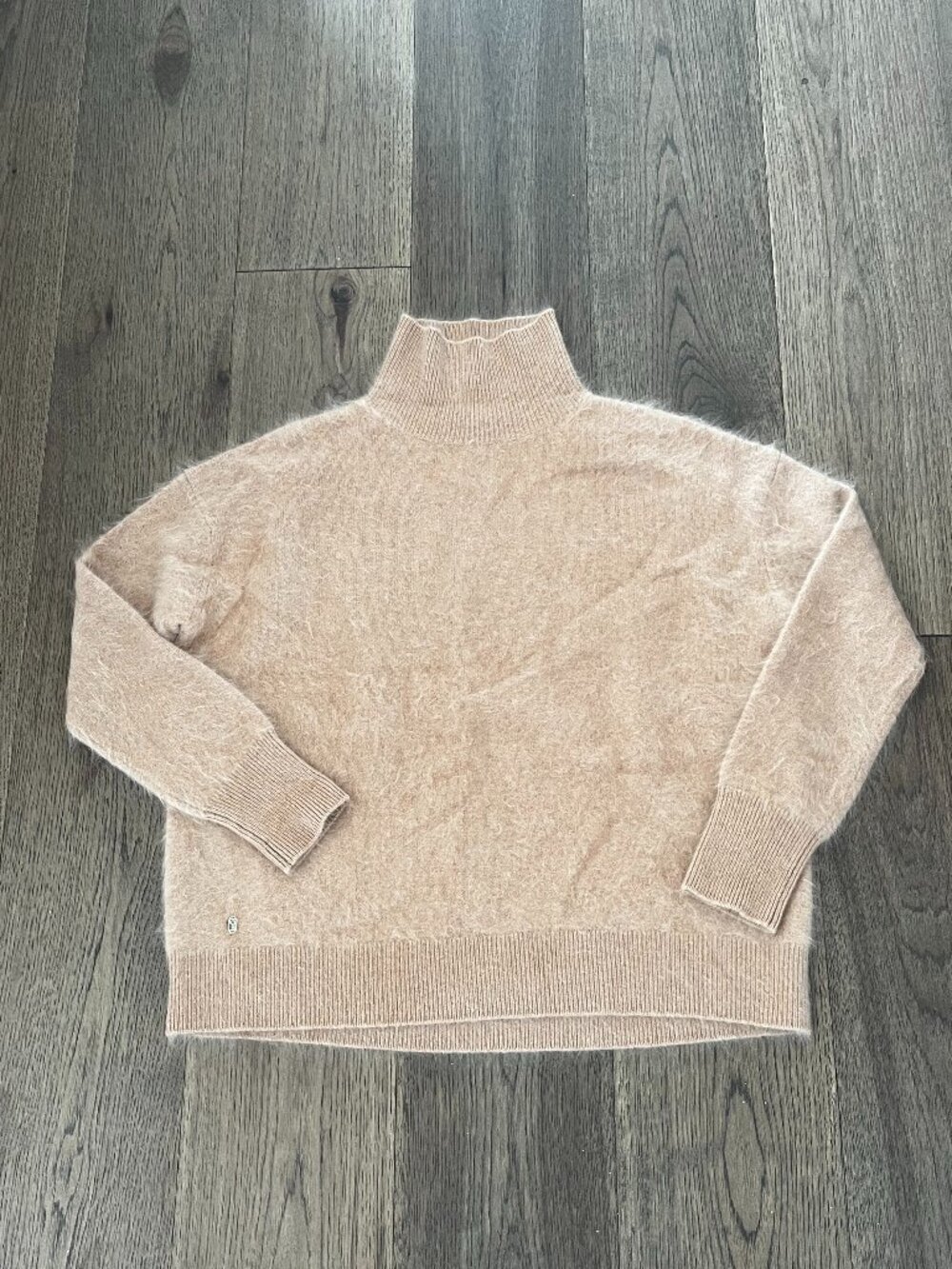 Naked Cashmere Camel Brushed Turtleneck Ethel Sweater